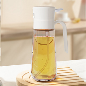 Stainless Steel 304 Bottle Home Kitchen Barbecue Sauce Vinegar Seasoning Glass Oil Sprayer Olive Oil Sprayer