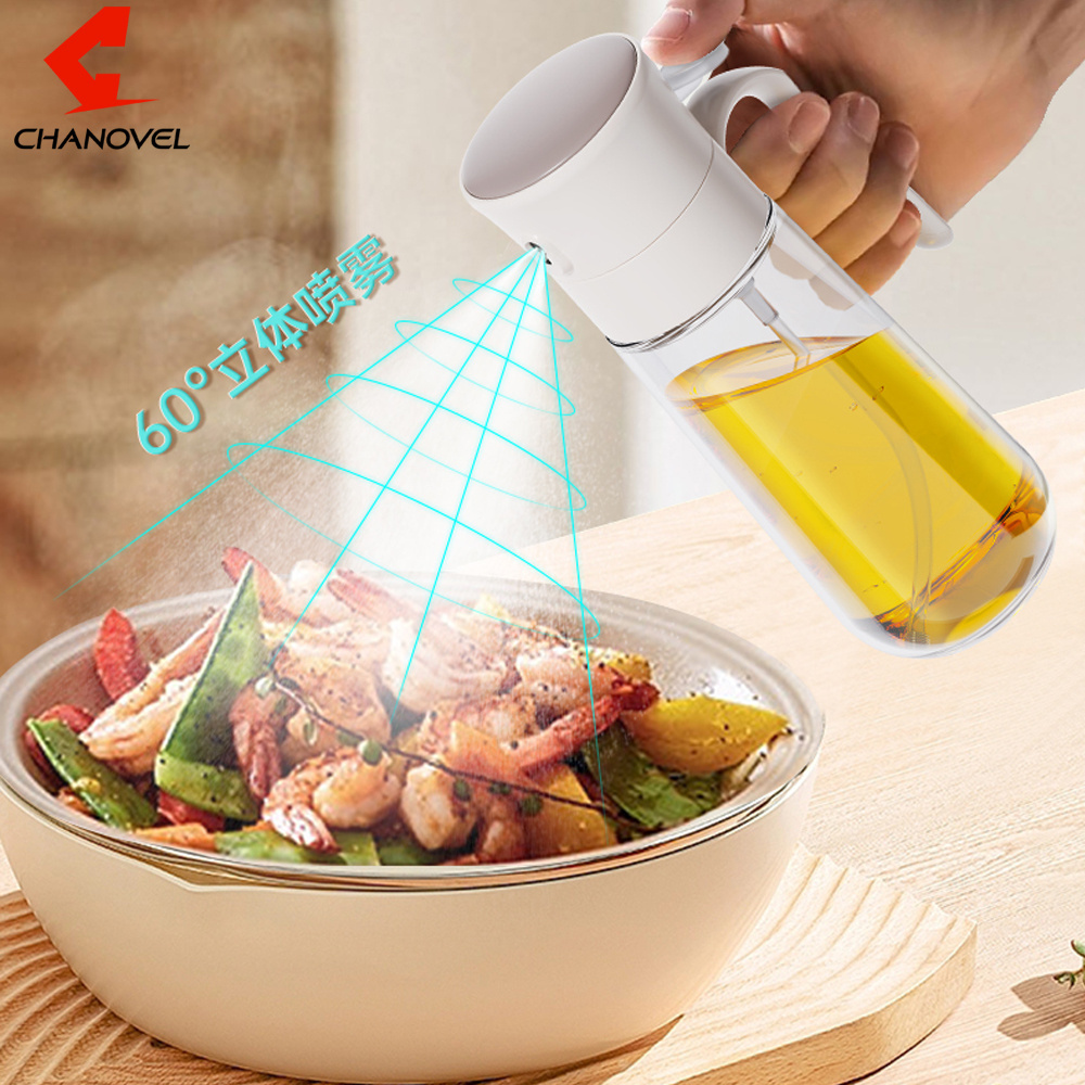 Stainless Steel 304 Bottle Home Kitchen Barbecue Sauce Vinegar Seasoning Glass Oil Sprayer Olive Oil Sprayer