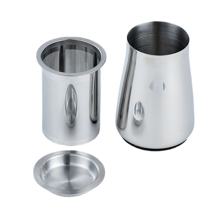 Wholesale  Food Grade Coffee And Tea Infuser Fine Mesh Filters Coffee Sifter Stainless Steel Coffee Strainer