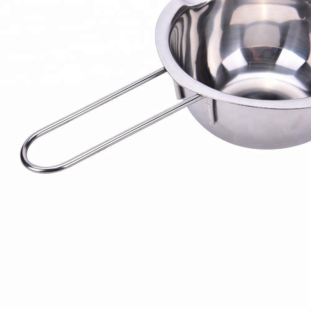 Metal stainless steel chocolate cheese warmer double boiler melting pot for diy candle candy