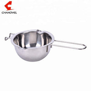 Metal stainless steel chocolate cheese warmer double boiler melting pot for diy candle candy