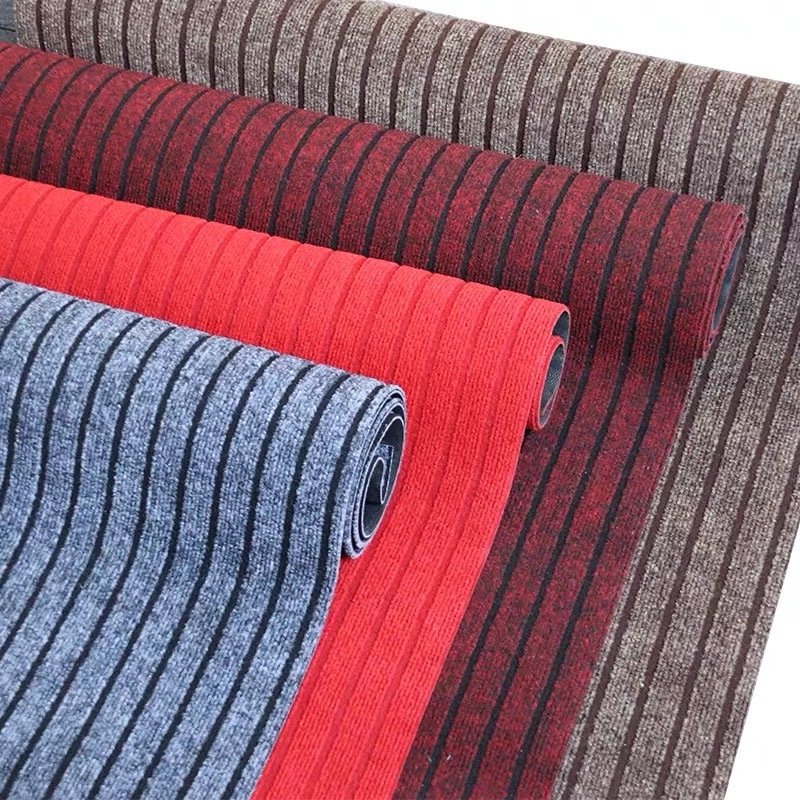 rib home carpets for indoor outdoor floor mat