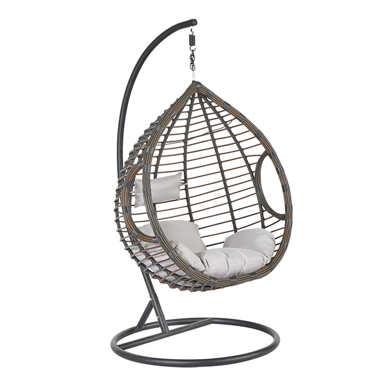 Chanta Hot selling Outdoor rattan bird's nest  basket chair indoor  hanging chair household swing rattan egg chair