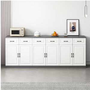 Function Home Storage Cabinet, Kitchen Pantry Storage Cabinet with Doors and Adjustable Shelves, Dining Living Room