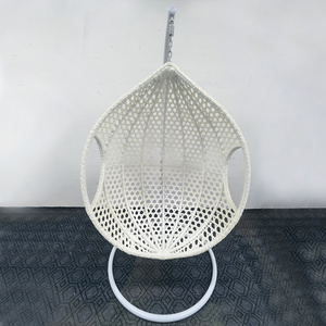 Hot sales cheap factory price outdoor courtyard egg swing chair outdoor for hotel and house using