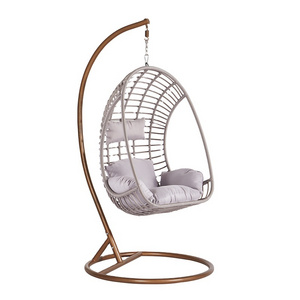 Hot Sale High End Factory Custom Metal Hanging Lounge Swing Chair