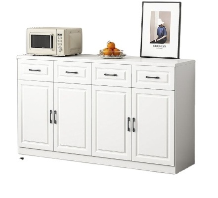 Function Home Storage Cabinet, Kitchen Pantry Storage Cabinet with Doors and Adjustable Shelves, Dining Living Room