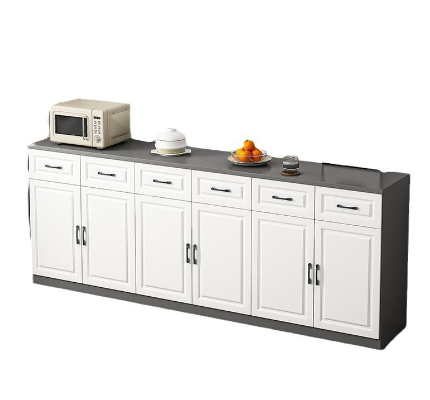 Function Home Storage Cabinet, Kitchen Pantry Storage Cabinet with Doors and Adjustable Shelves, Dining Living Room