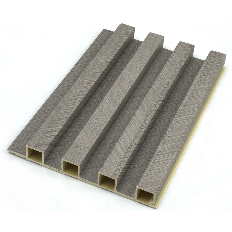 slat decorative bathroom artificial fluted cladding pvc ps wood 3d wpc wall panel