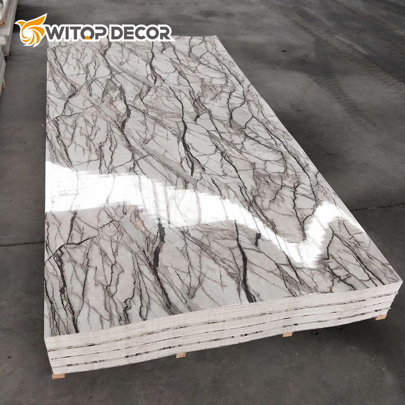 1220*2440mm Pvc Marble Interior Uv Board