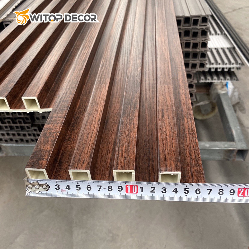 Wpc wall panel interior decoration wpc fluted wall panel wpc wall panel claddings wood plastic composite indoor cladding boards