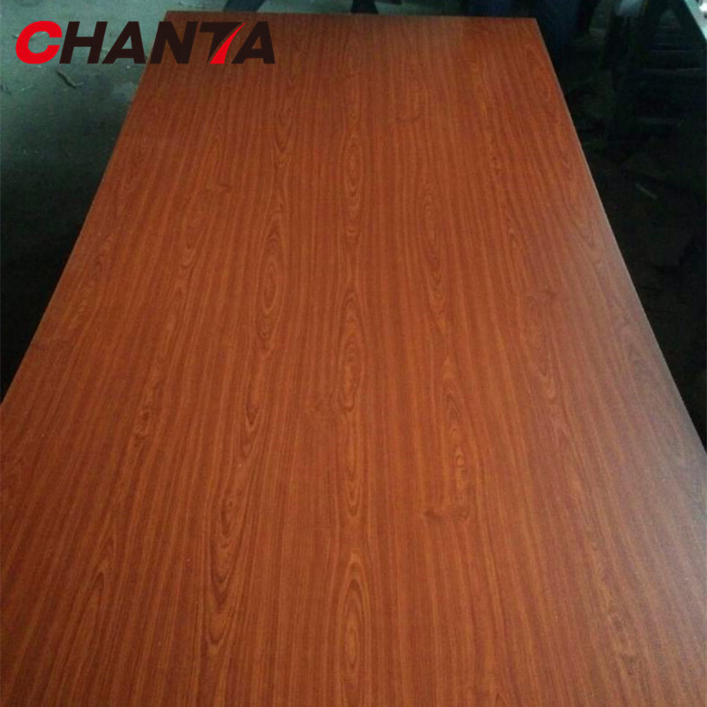 High Quality Competitive price white double sided melamine laminated mdf hdf sheet from chanta