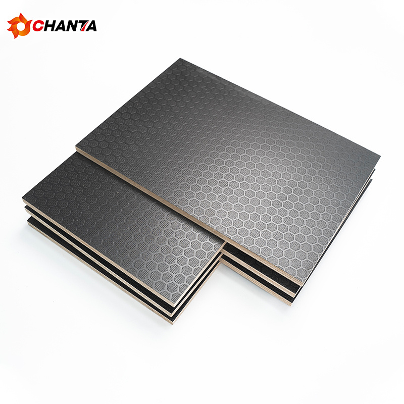 4x8 Construction Shuttering Sheets Waterproof Phenolic Plywoods Black Concrete Moulding Panel Formwork Board Film Faced Plywood