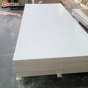 Wholesale white furniture 18mm melamine HPL plywood board with low price