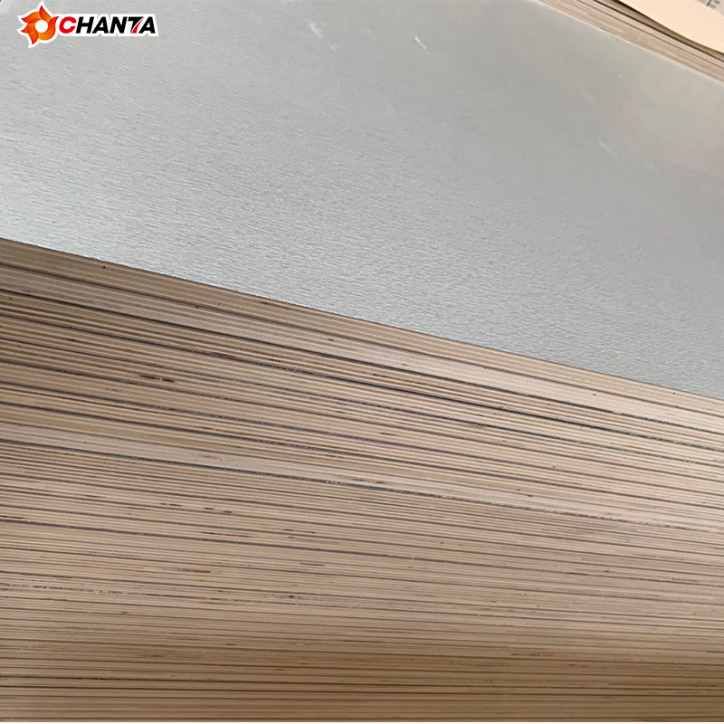 Wholesale white furniture 18mm melamine HPL plywood board with low price