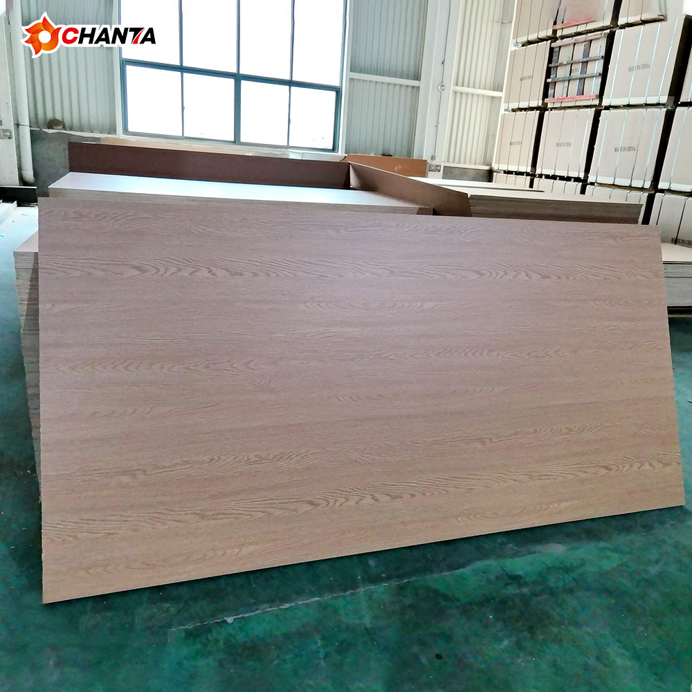 High Quality 3mm 6mm 12mm 15mm 18mm Fibreboards White Melamine Mdf Hdf Board For Furniture