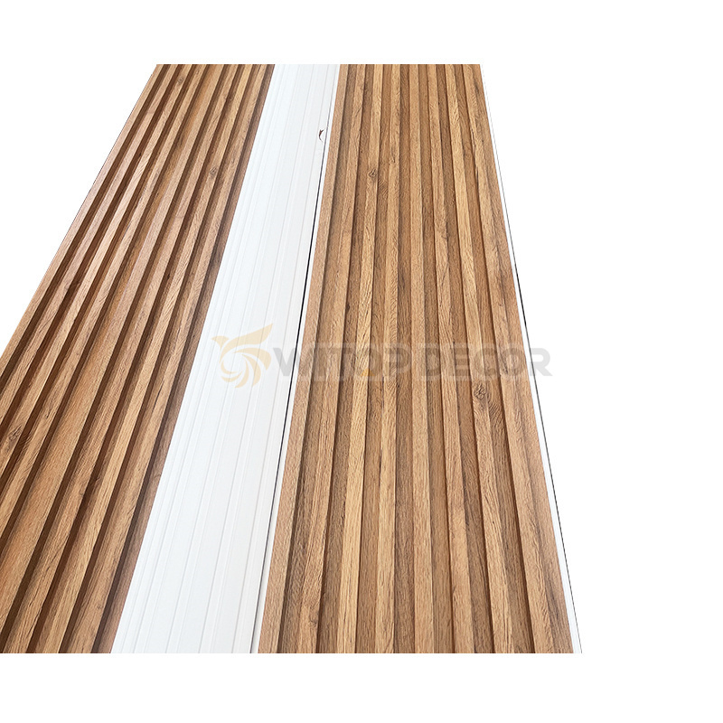 Composite wood wall panel Wpc wall panels wpc louver wall panels indoor