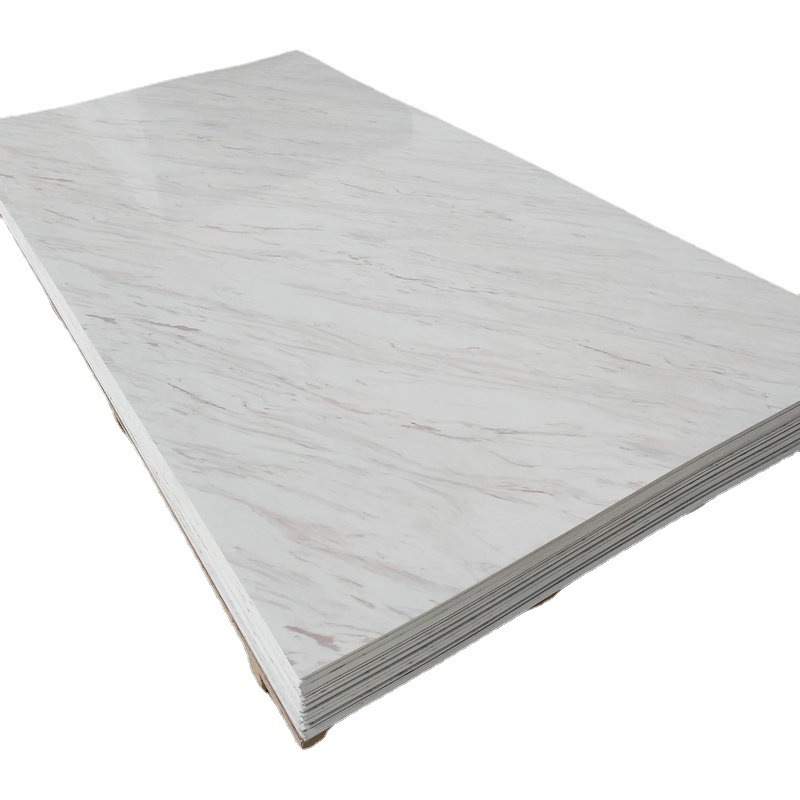 Vinyl wall panel HOT SELLING PVC UV marble board decoration wpc wall panel PVC UV marble PANEL