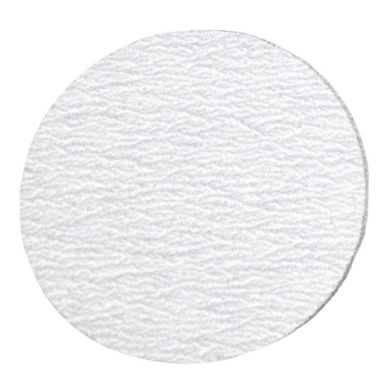 7 inch 180mm White Fused Alumina white round custom sandpaper for polishing wood stone metal