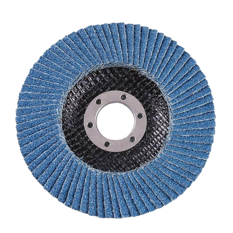 115mm Angle Grinding T27 zirconia aluminum oxide abrasive sanding flap disks for polishing stainless steel