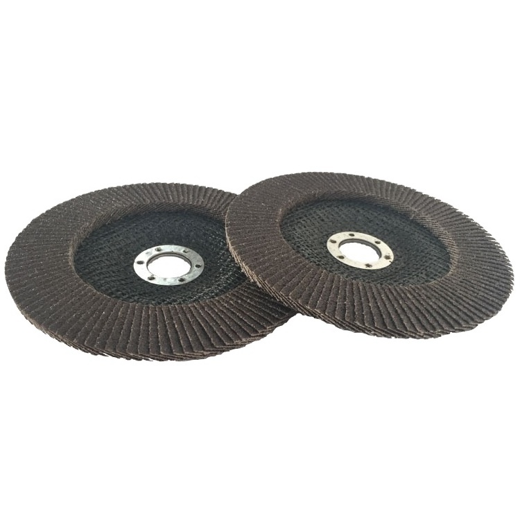 4 inch 100 mm Durable Silicon Carbide Flap Discs for for wood, bronze, copper, glass polishing