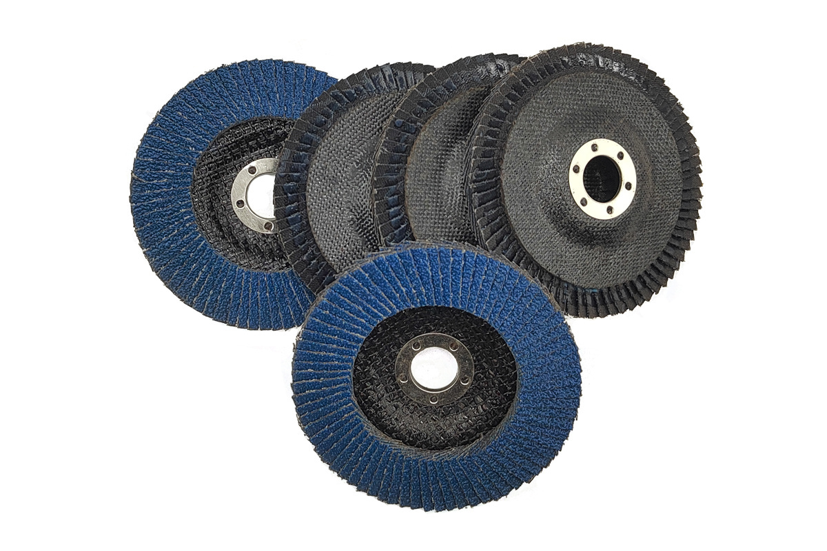 5-Inch 125mm Calcined Alumina Flap Disc Pack Abrasive Tools for Steel and Stainless Steel Sanding