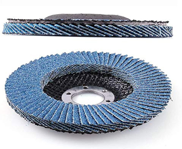 5-Inch 125mm Calcined Alumina Flap Disc Pack Abrasive Tools for Steel and Stainless Steel Sanding