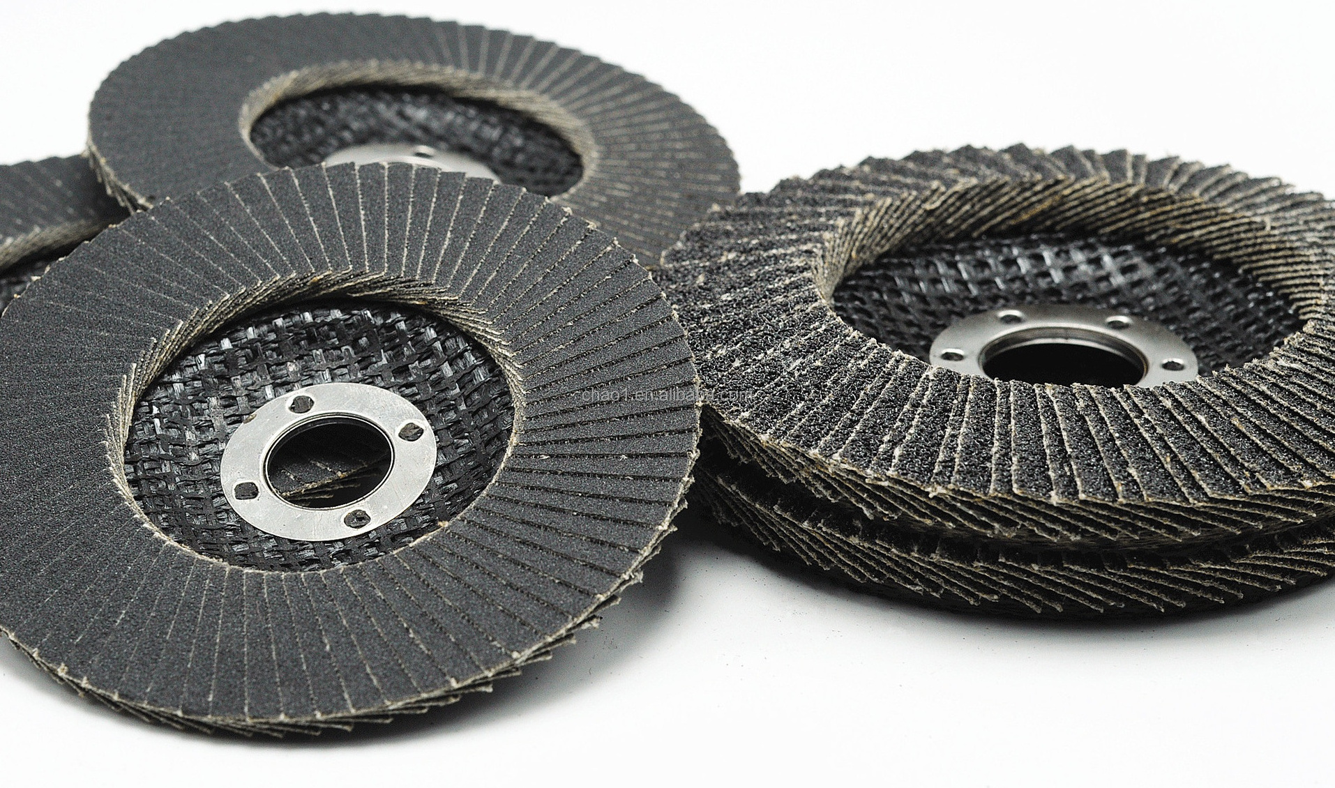 4 inch 100 mm Durable Silicon Carbide Flap Discs for for wood, bronze, copper, glass polishing