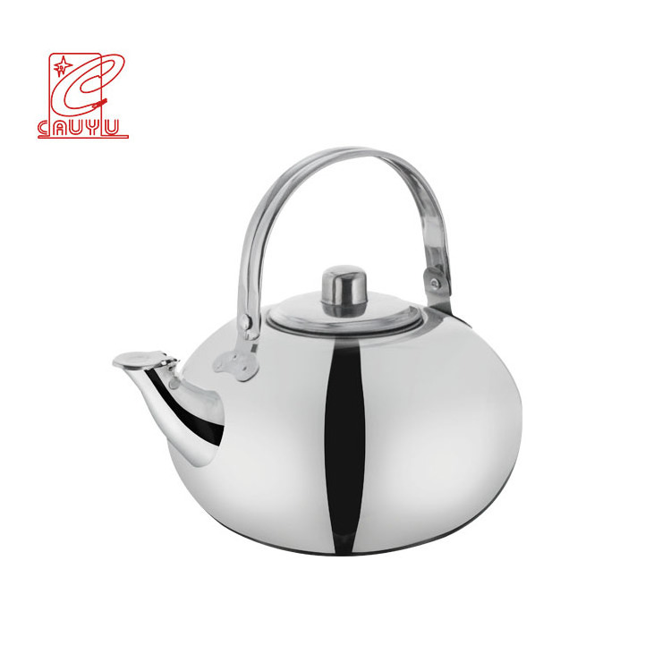 Cheap Price 16/18CM Stainless Steel Kettle Teapot With Infuser