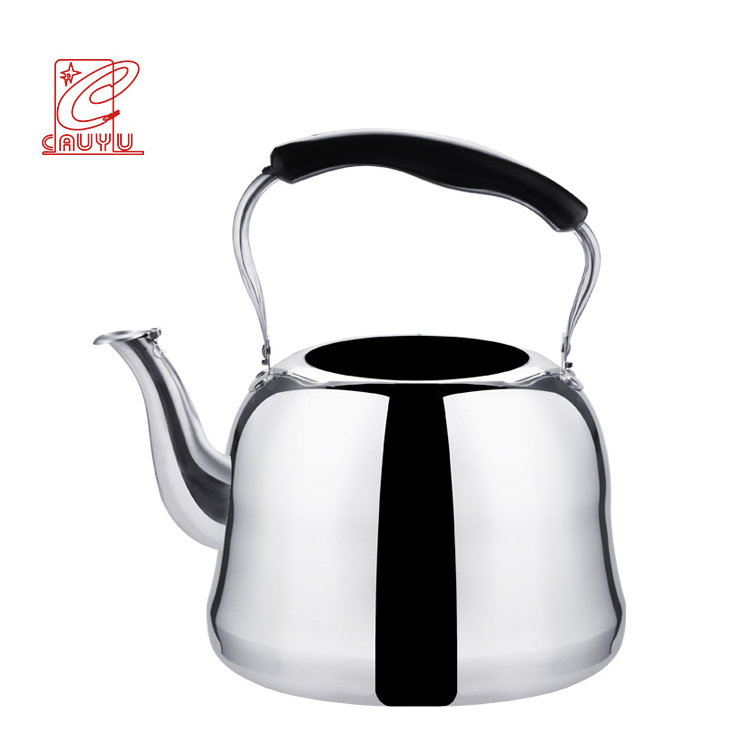 Cheap Price Different Sizes Non-electric Tea Kettle Stainless Steel Whistle Kettle With Bakelite Handle