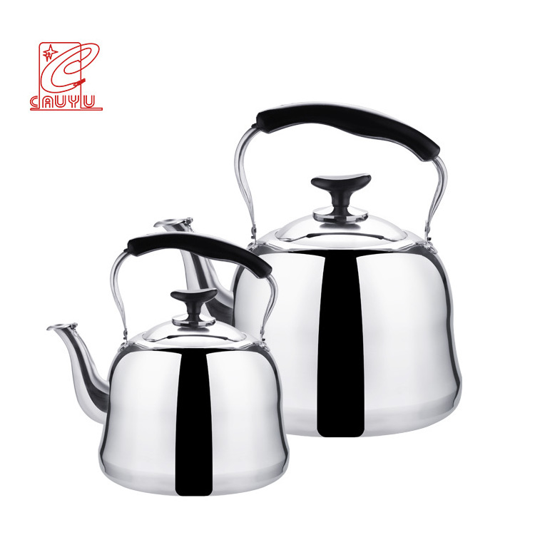 Non-electric stainless steel water kettle professional whistling kettle