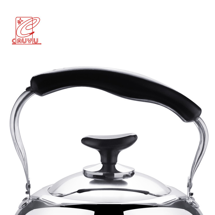 Non-electric stainless steel water kettle professional whistling kettle