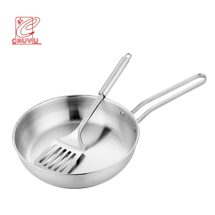 12 pcs Custom Cooking Pot Set Induction Stainless Steel Kitchen  set Cookware Sets With Kitchen Utensil