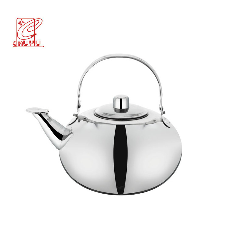 Cheap Price 16/18CM Stainless Steel Kettle Teapot With Infuser