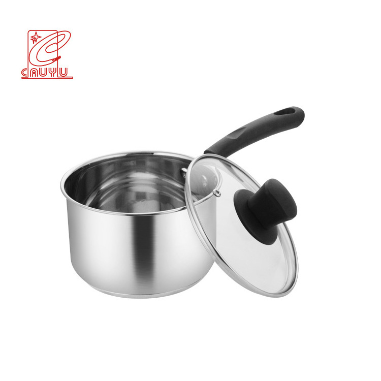 Eco-friendly manufacturer cooking stainless steel kinox saucepan