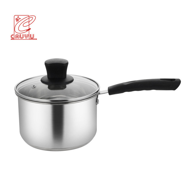 Eco-friendly manufacturer cooking stainless steel kinox saucepan