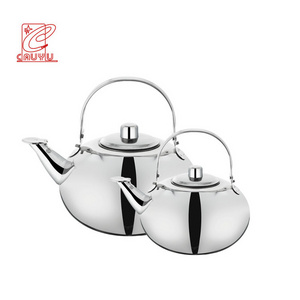 Cheap Price 16/18CM Stainless Steel Kettle Teapot With Infuser