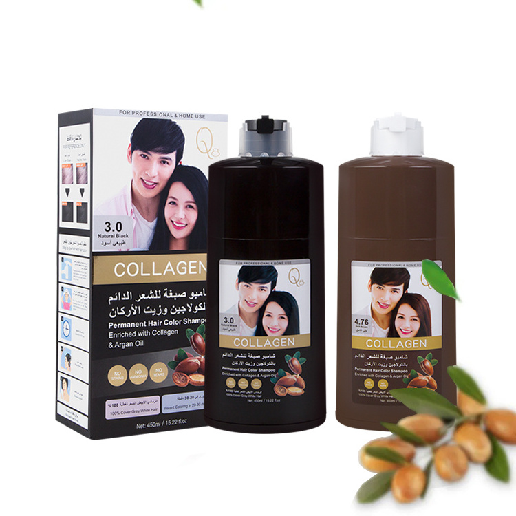 Hair Color Shampoo Chaoba High Quality Home Use Fst Ammonia Free Change Hair Color Hair Dye Shampoo