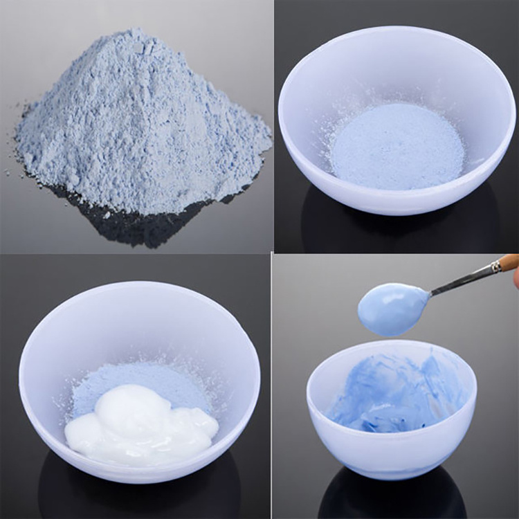 Bulk Order Lift 9 Degree Blue Color Organic Dust Free Hair Bleaching Powder