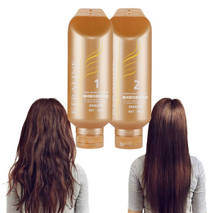 Private Label Salon Professional Protein Keratin Treatment Tanino Brazilian Nano Keratin Hair Smoothing Straightening Treatment