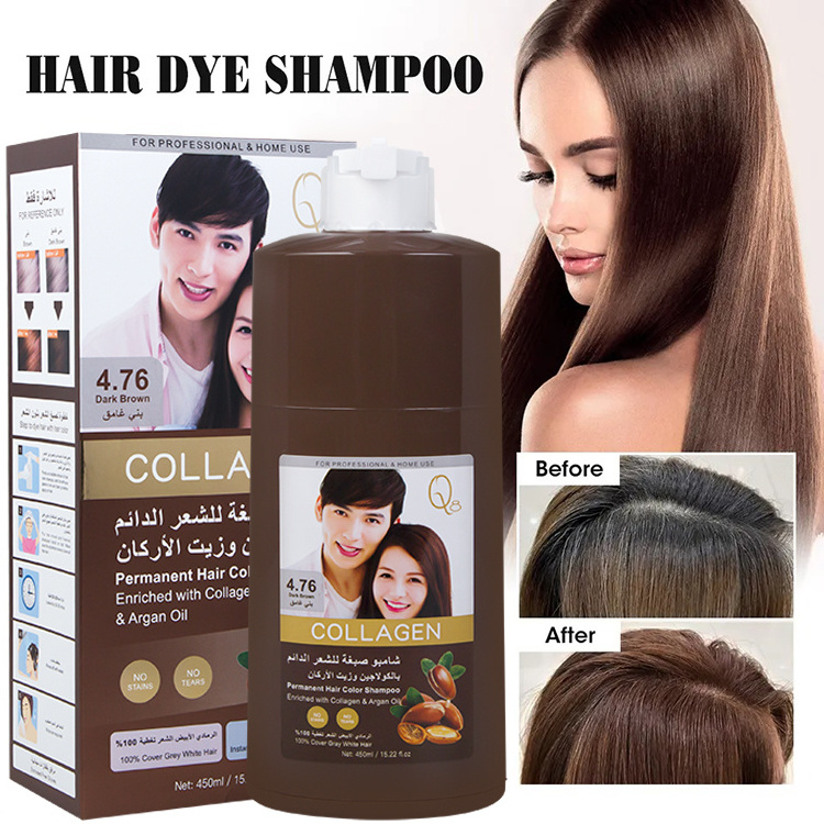 Hair Color Shampoo Chaoba High Quality Home Use Fst Ammonia Free Change Hair Color Hair Dye Shampoo