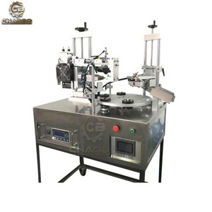 Table Top Automatic Hot Air PE Soft Tube Sealing Ultrasonic Cosmetic Cream Plastic Tube Top Sealer Machine