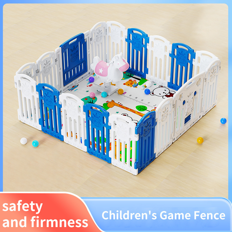 Baby fence, High Standard Portable kids Plastic Playpen, children yard playground for kids fun