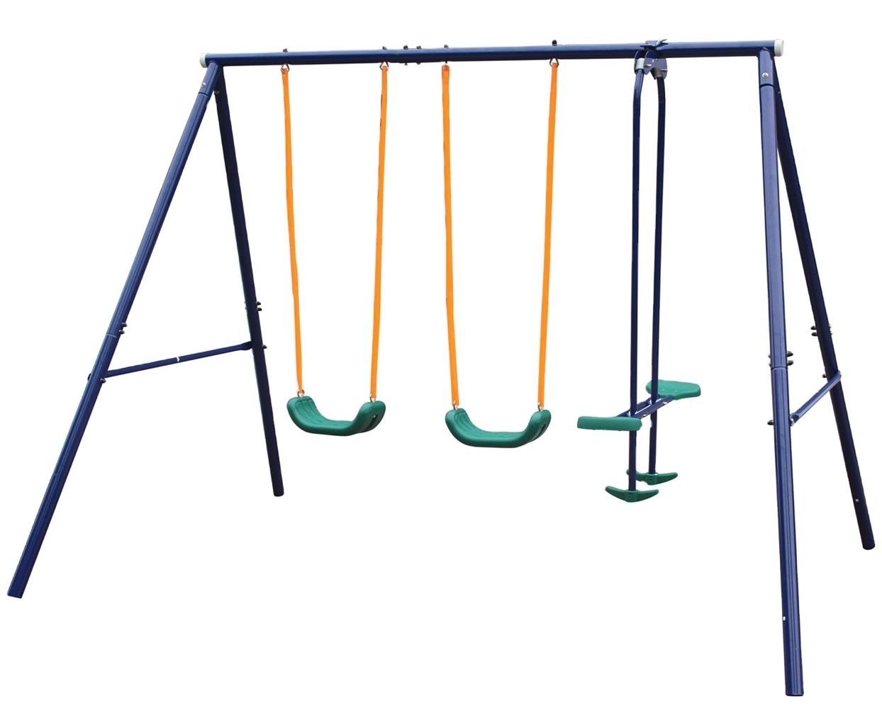 Hot selling Adult and children swings set with slide and swing chair for kids