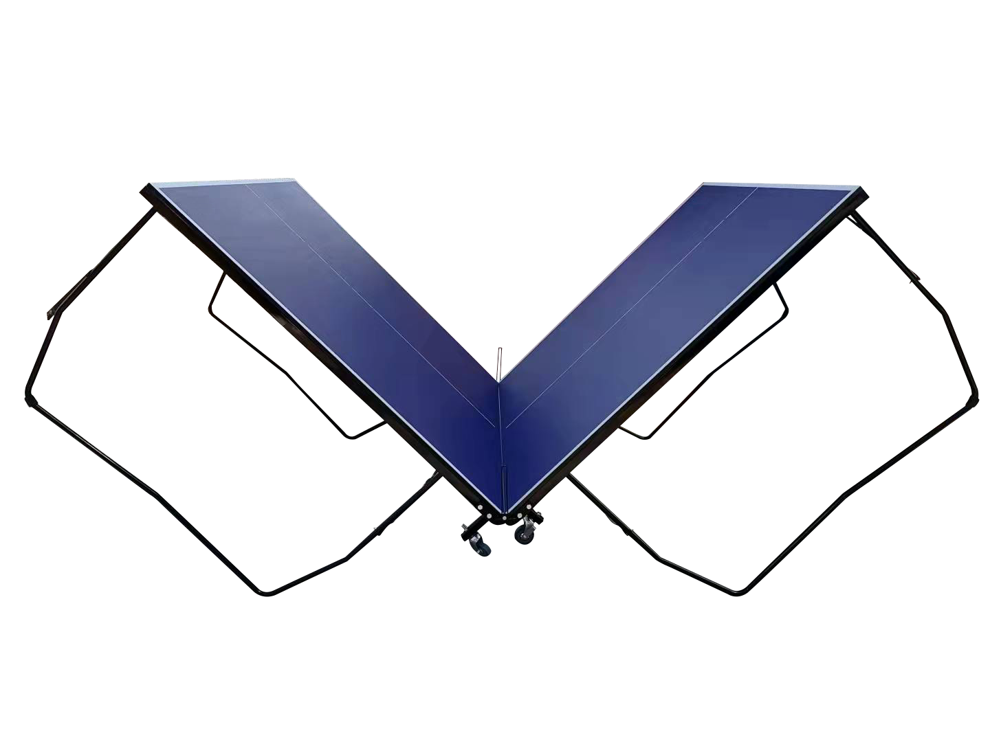 Fashion Style Stable Family Moveable Foldable PingPong Table Modern Special Design Sporting Goods Blue Table Tennis Table