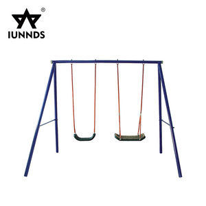 Double Swing Chair  Outdoor Garden Baby Two Seater Hanging Kids Swing Chair