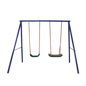 Kids Patio Swing Cheap Beach Garden Baby Double Seat Swing Chair Stand