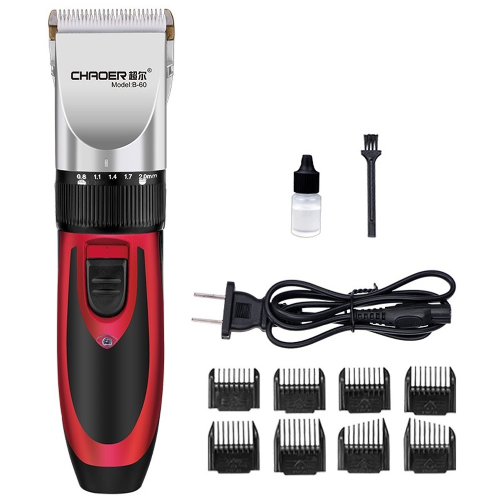 New Designed Professional Portable Hair Trimmer and Durable Household Hair Clippers Replace Battery Grooming Kit for Men