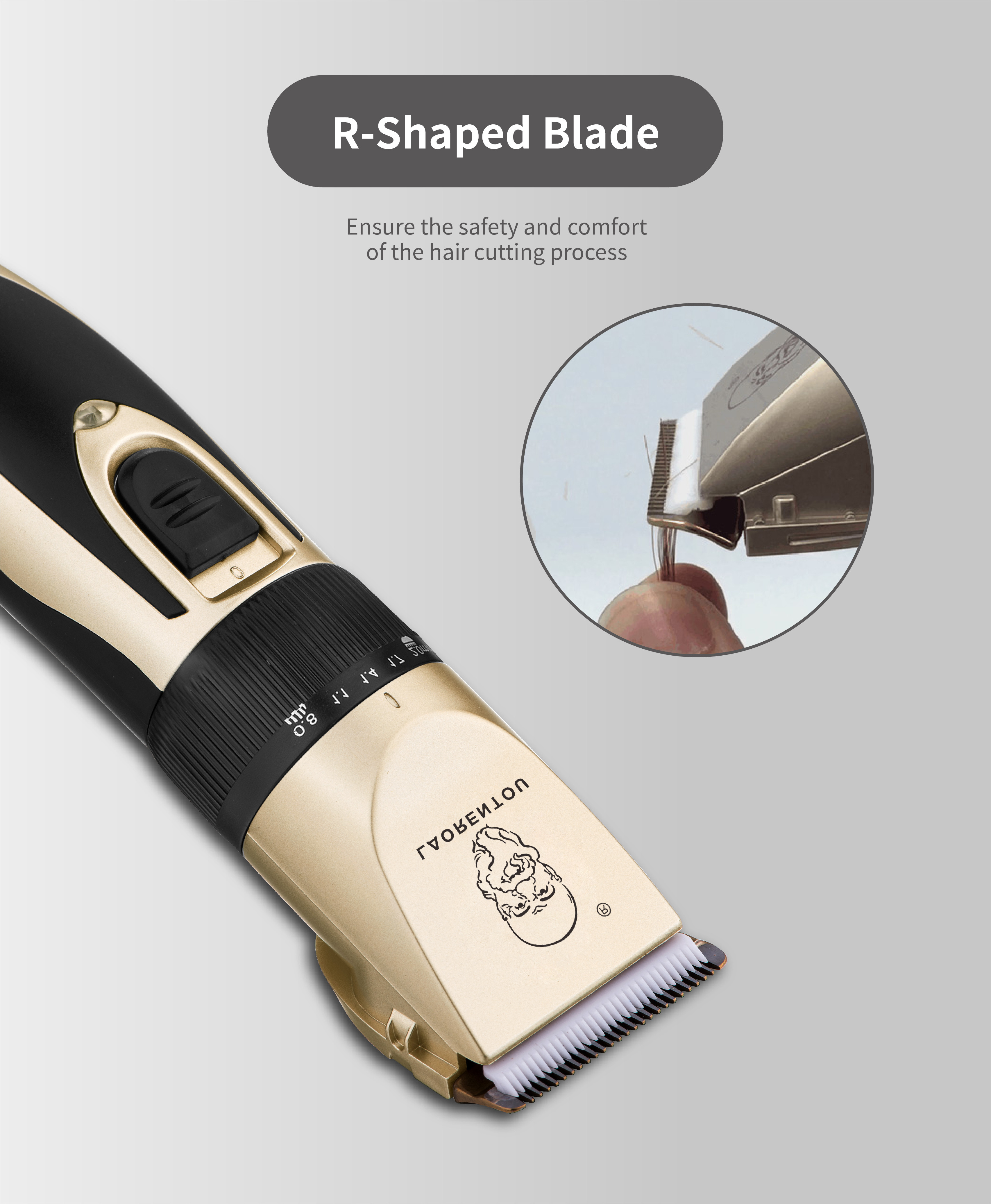 New Designed Portable Safe and Durable Household Hair Clippers for Home