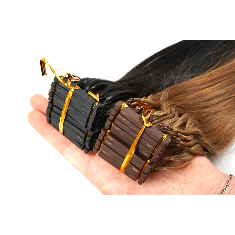 Wholesale High Quality The Second Generation 6d Hair Extensions 100% Raw Unprocessed Human Hair